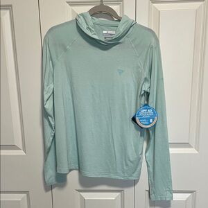 Columbia Women's Mint Green PFG Uncharted Hoodie. NWT!